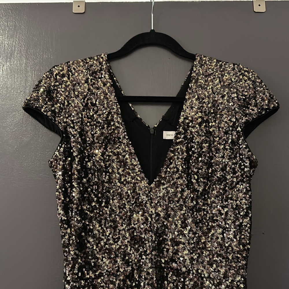 Dress the Population Sequin Dress- L